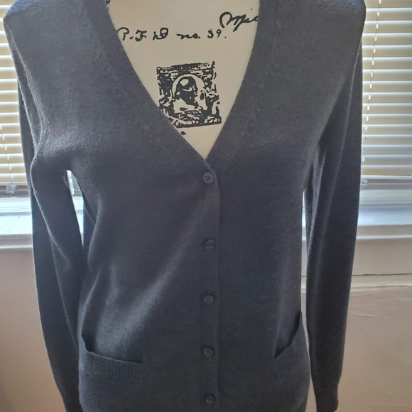 Lord & Taylor Sweaters - NWOT Lord & Taylor Gray Cardigan Sweater